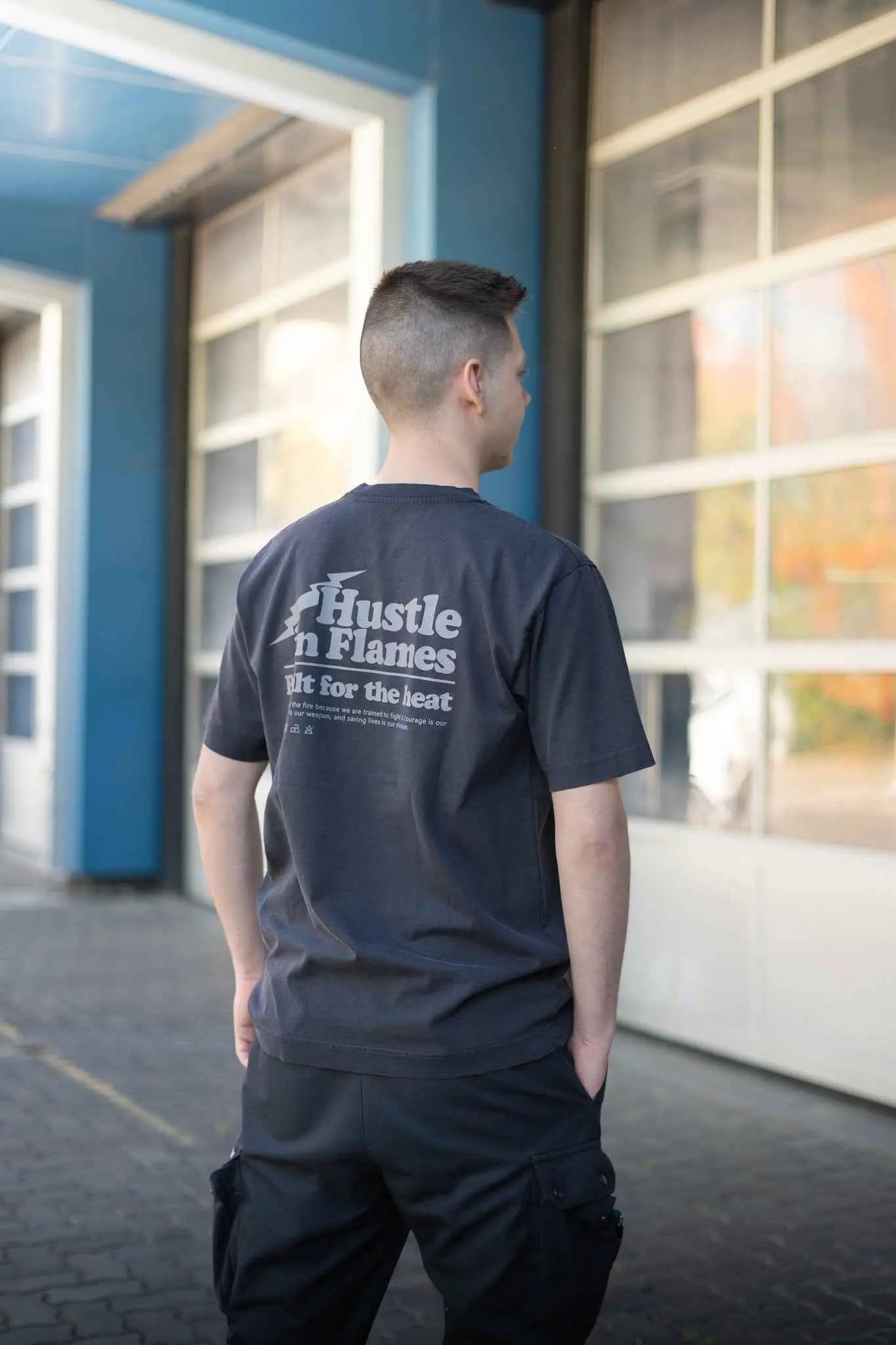 Hustle Blitz Shirt Schwarz