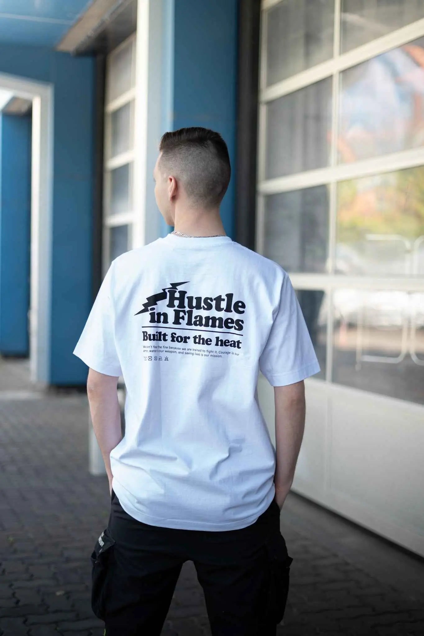 Hustle Blitz Shirt Weiß