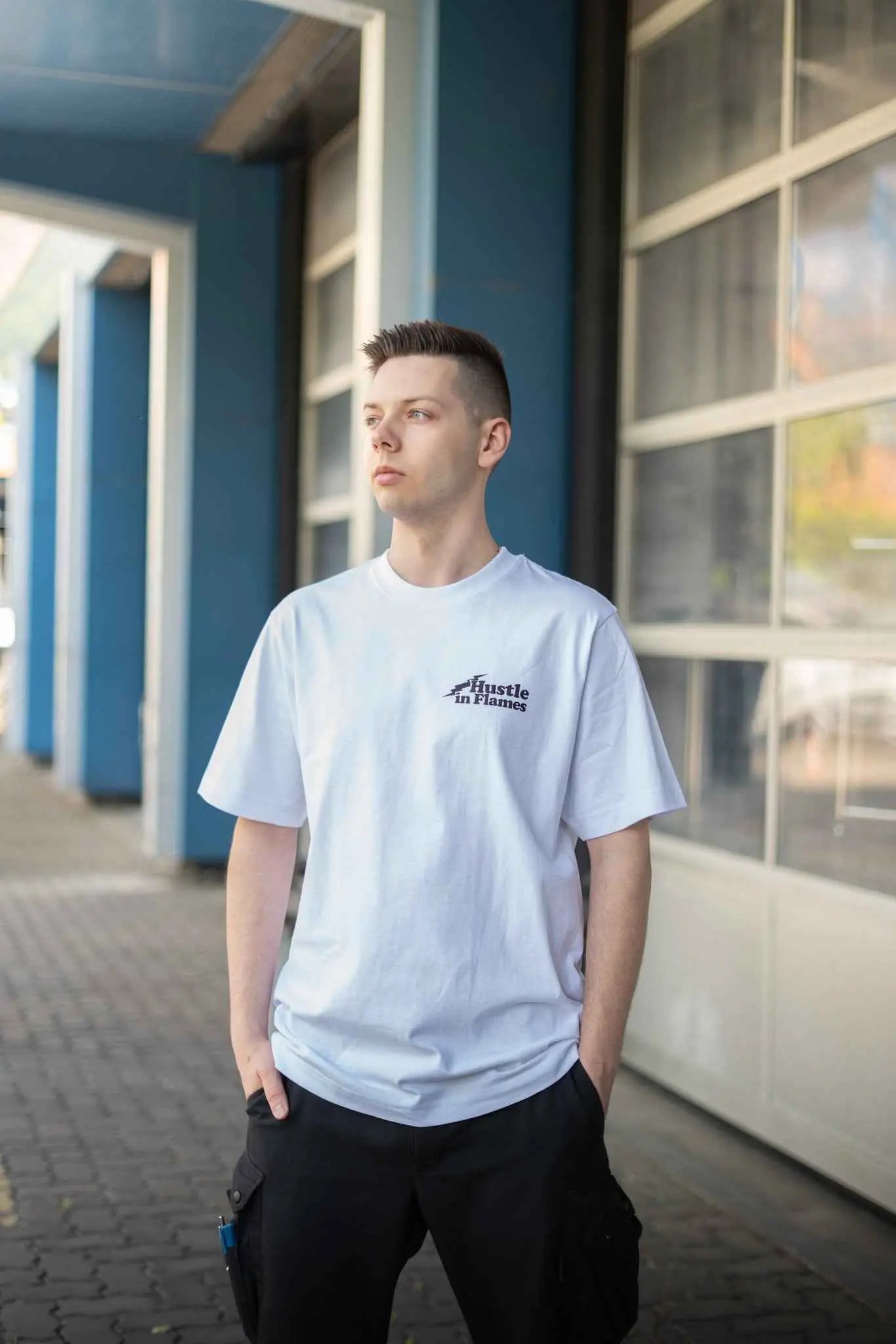 Hustle Blitz Shirt Weiß