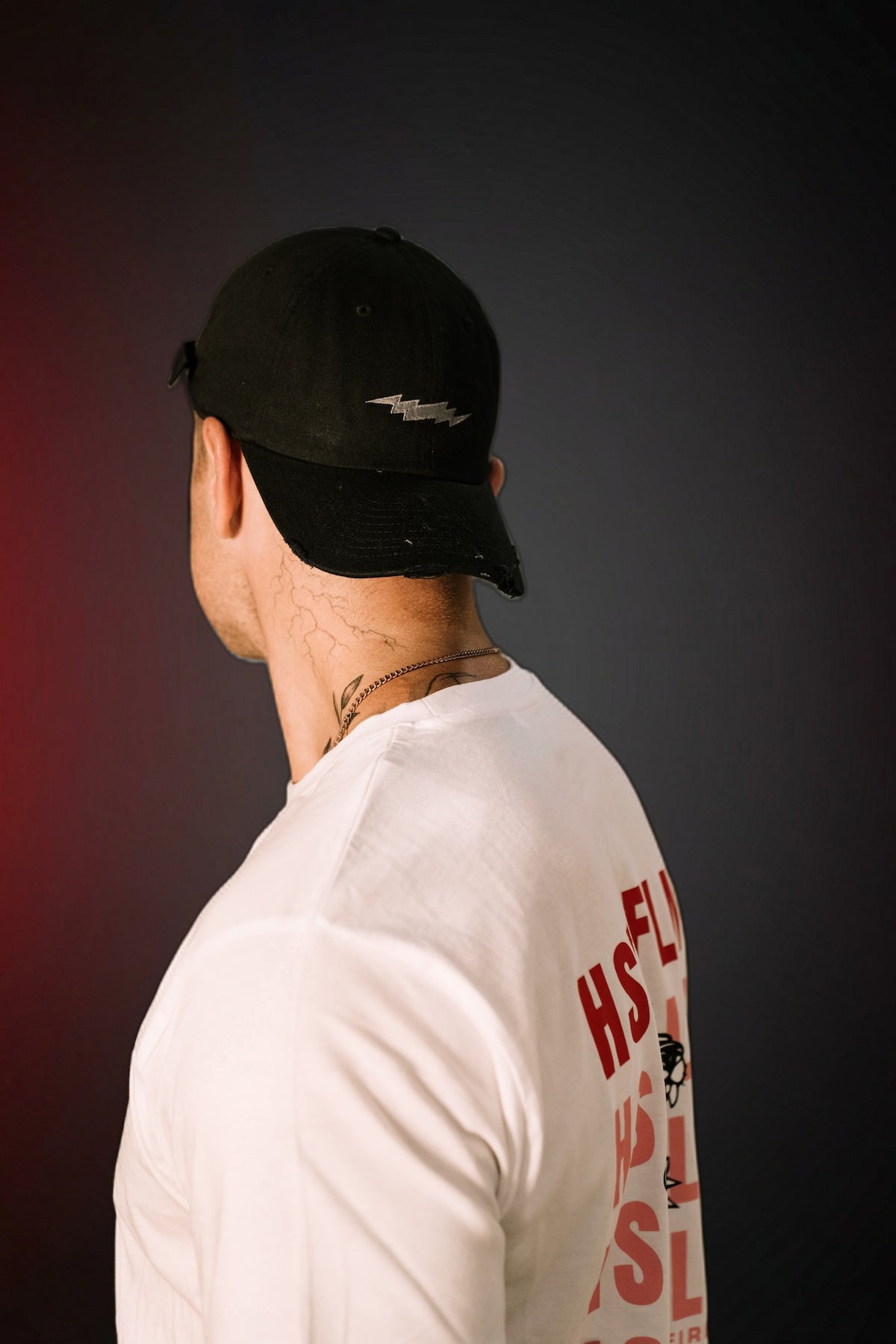 Destroyed Cap Black