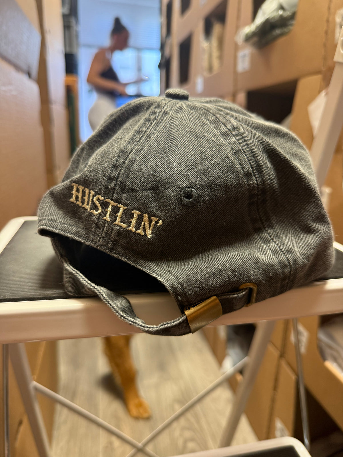 Vintage Cap Grau