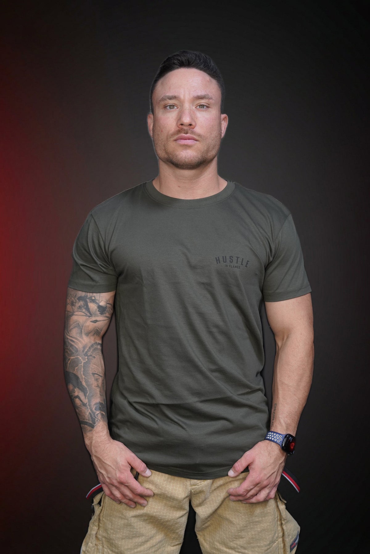 Crew Shirt Khaki