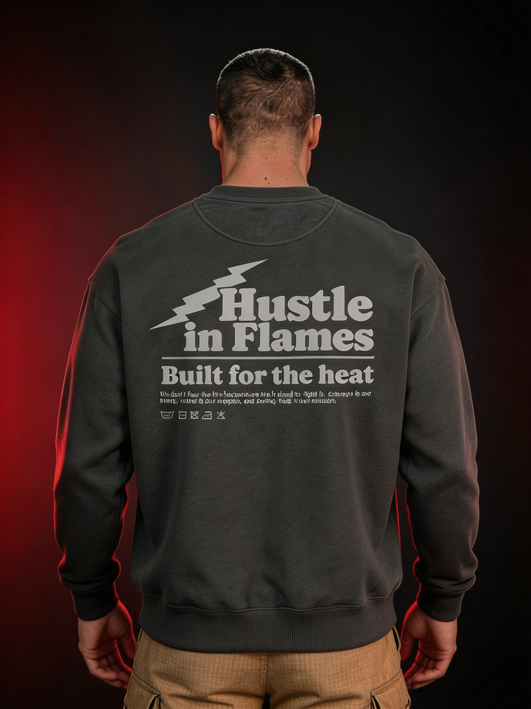 Blitz Grau Vintage Longsleeve