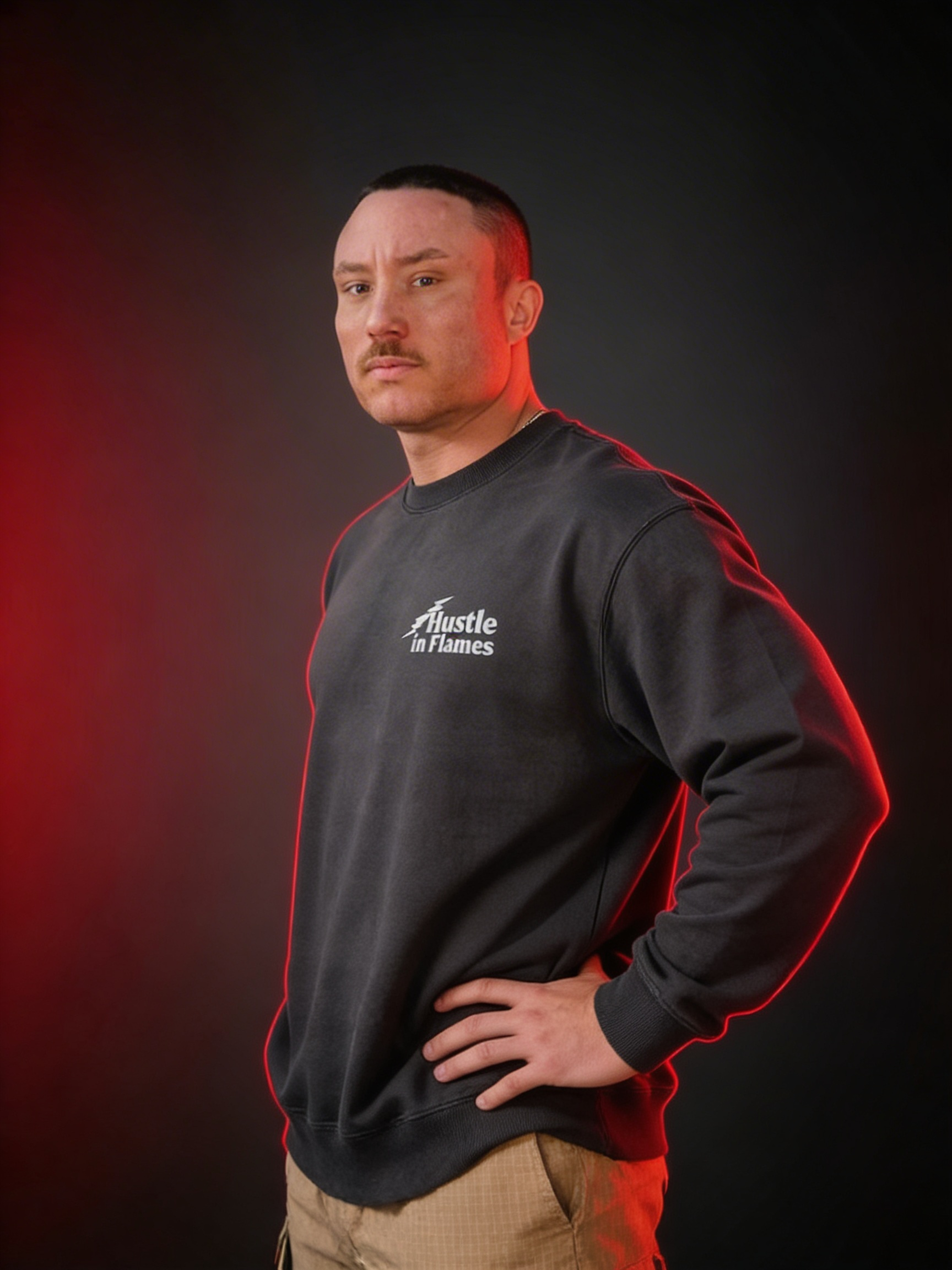 Blitz Grau Vintage Longsleeve