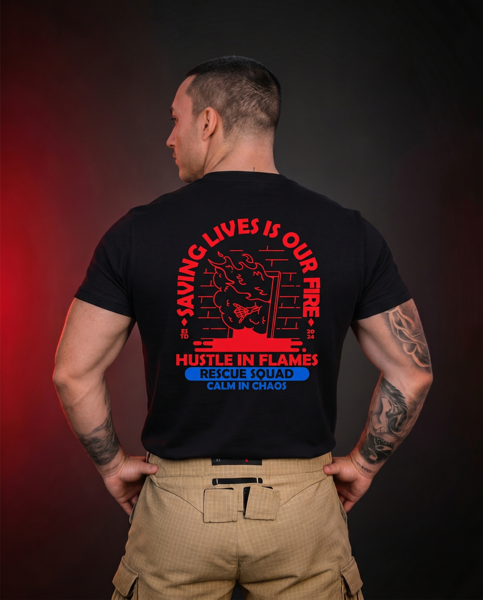 Saving Lives Shirt Black