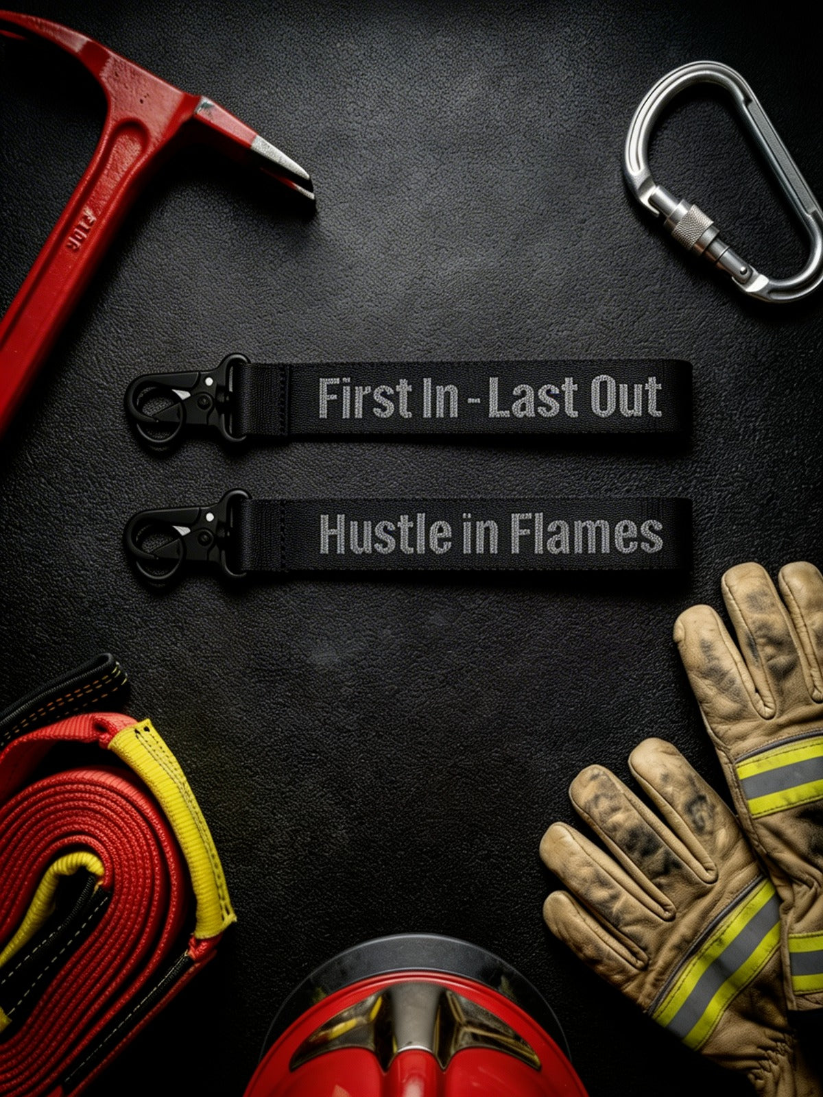 Hustle in Flames Schlüsselband