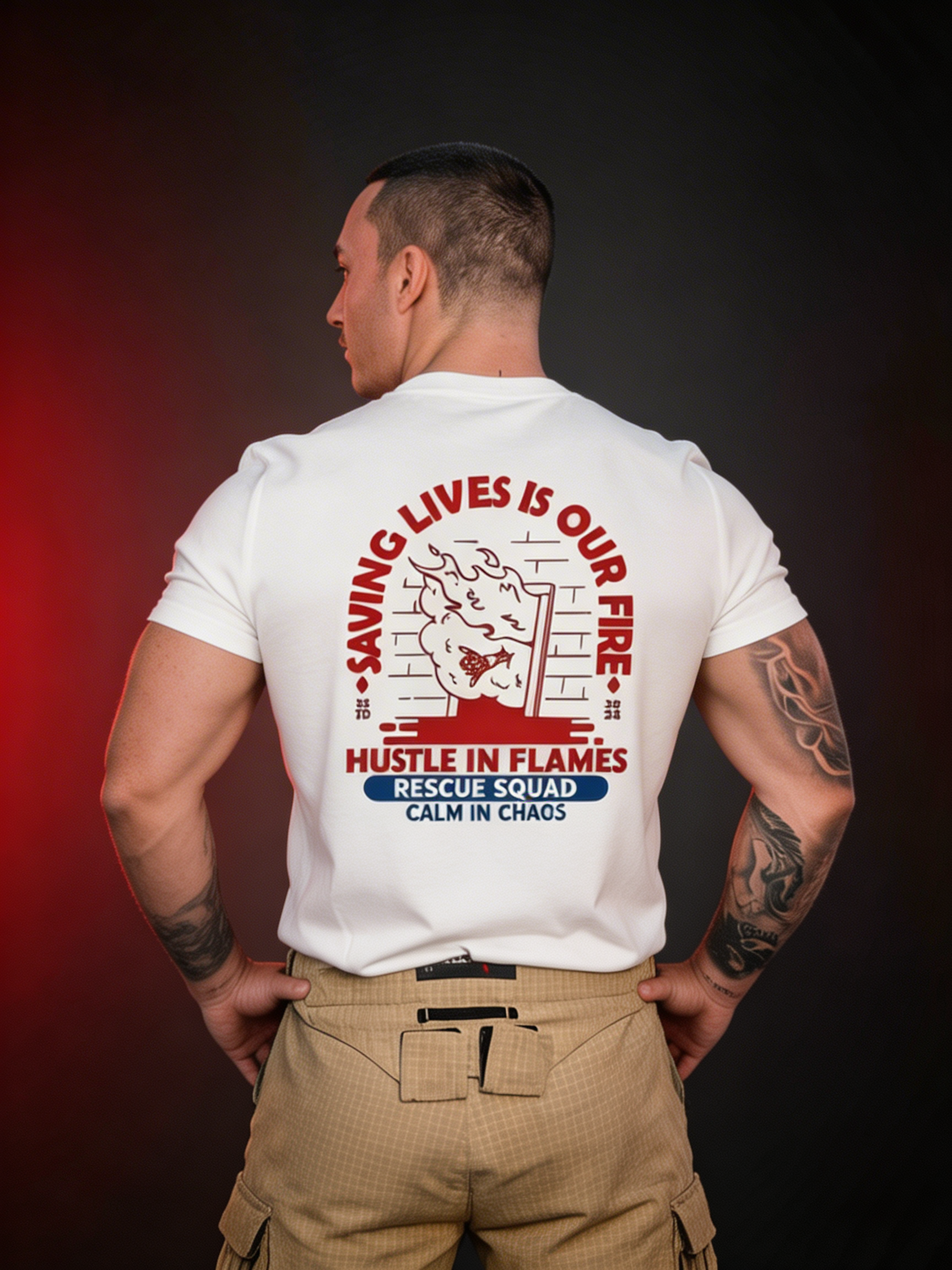 Saving Lives Shirt White
