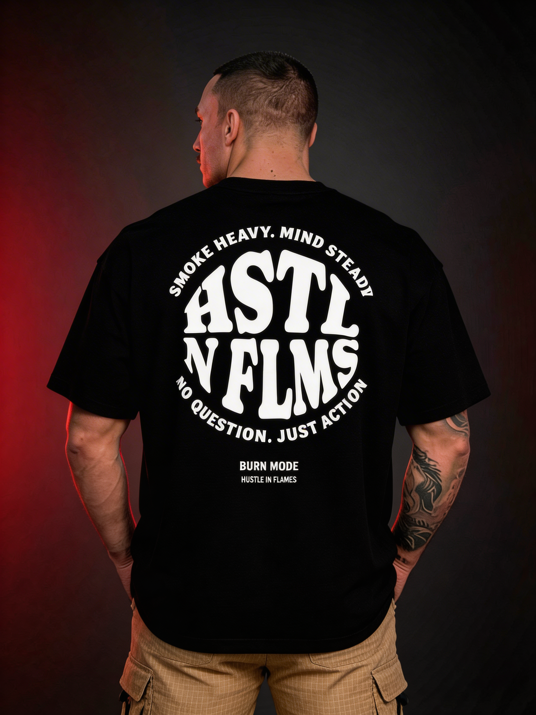 Oversize Heavy Smoke Shirt