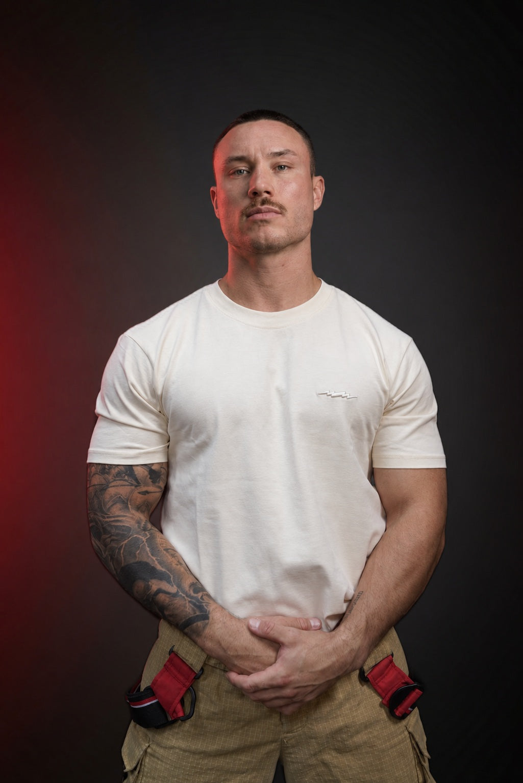 Heavy Stick Blitz Shirt Beige