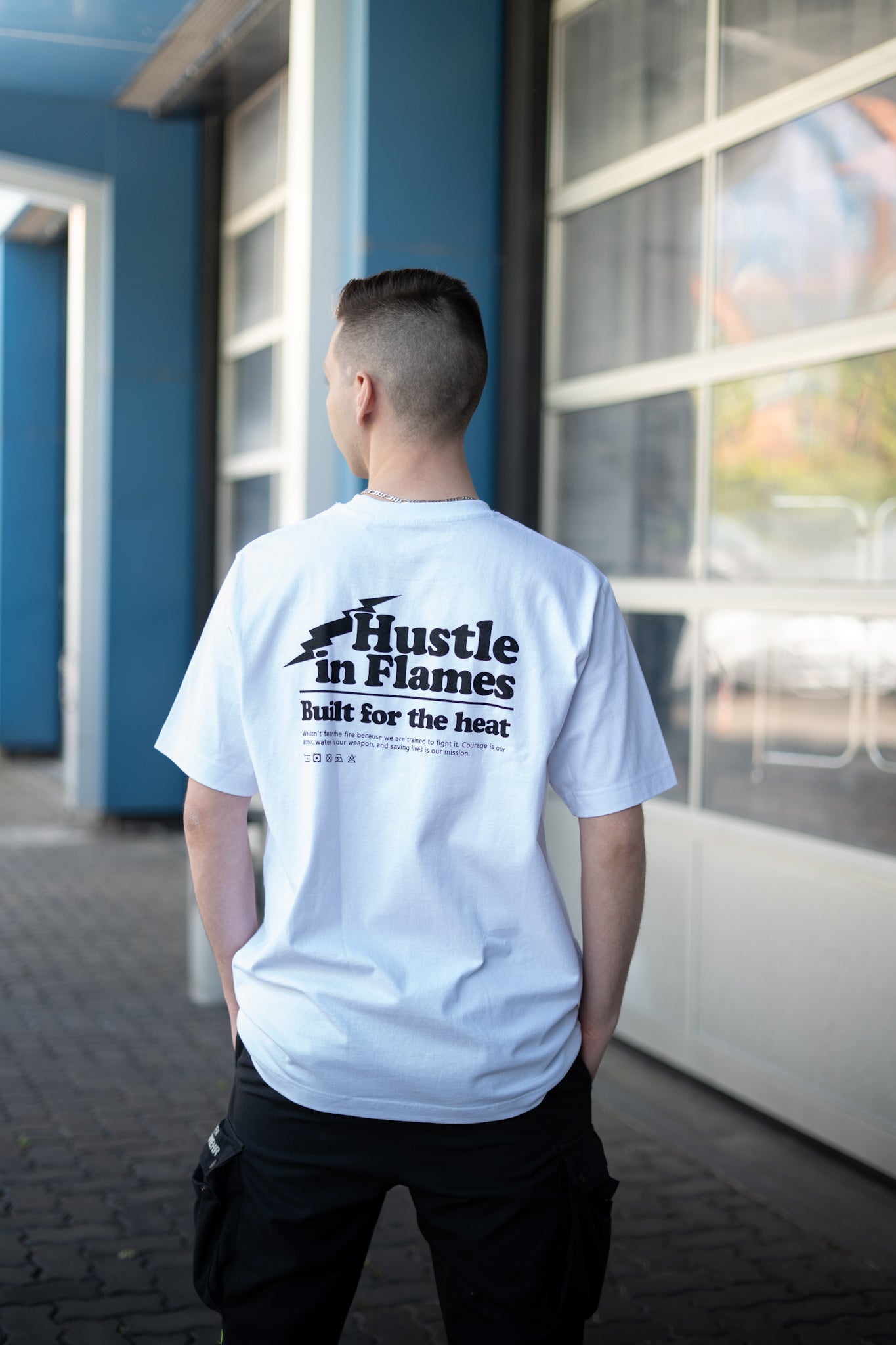 Hustle Blitz Shirt Weiß