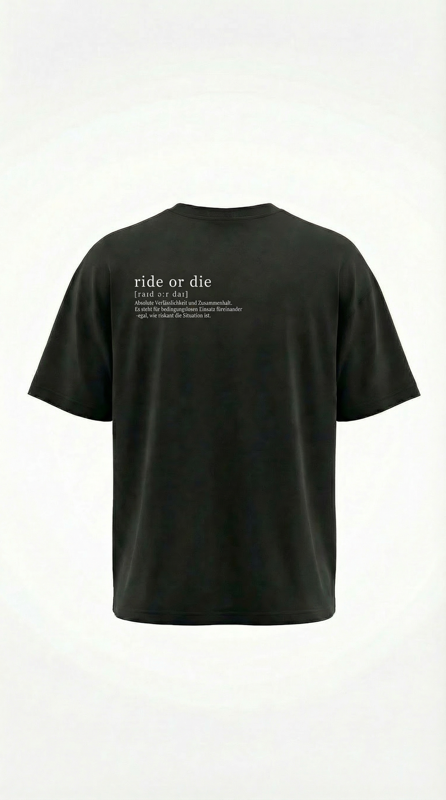 Oversize Ride or Die Shirt