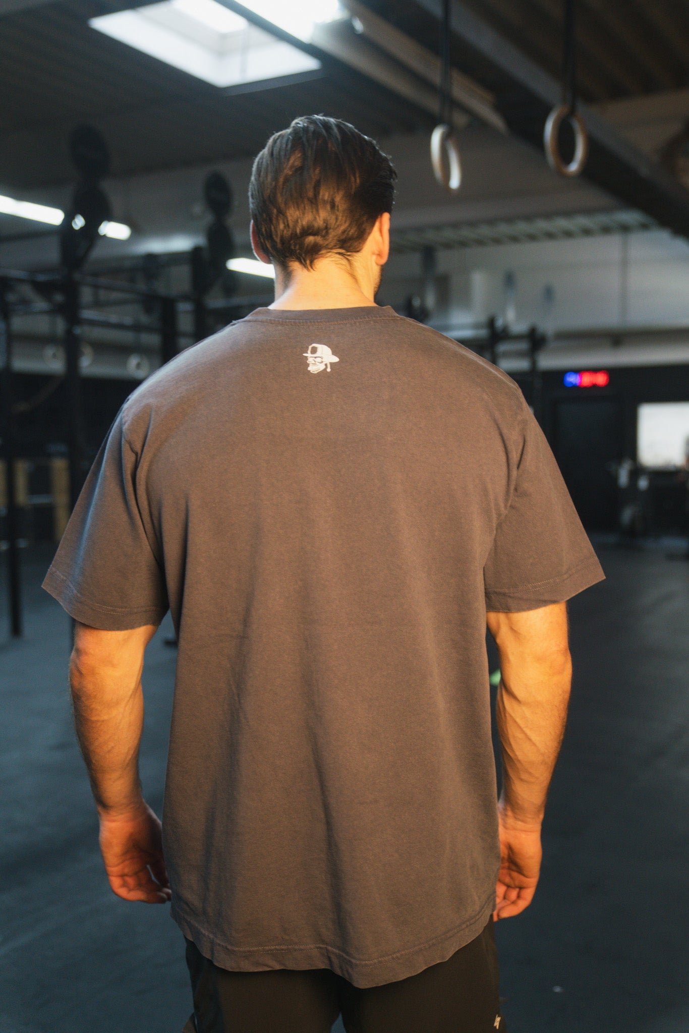 Oversize Blitz Stick Shirt Anthracite