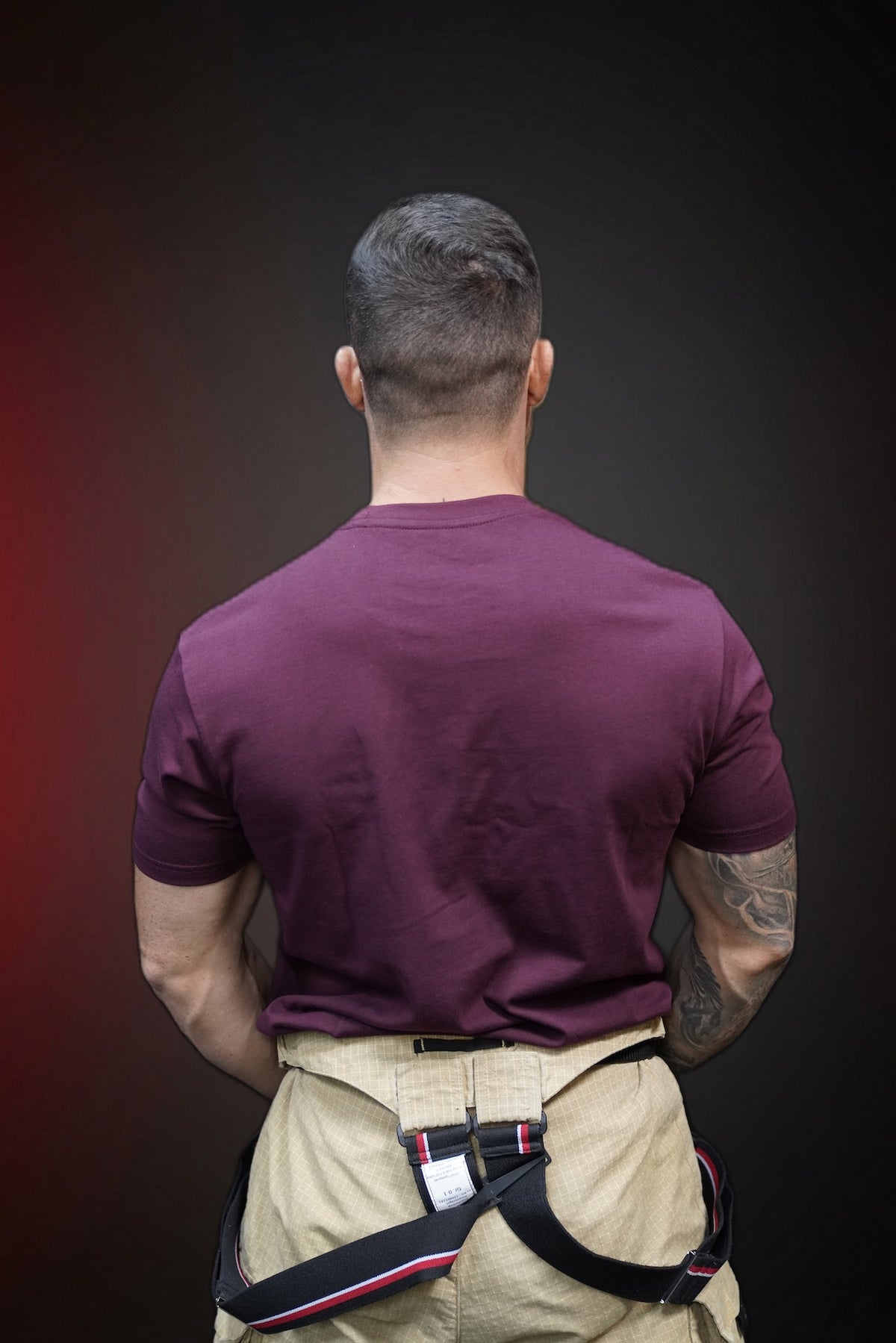 Heavy Stick Shirt Burgundy