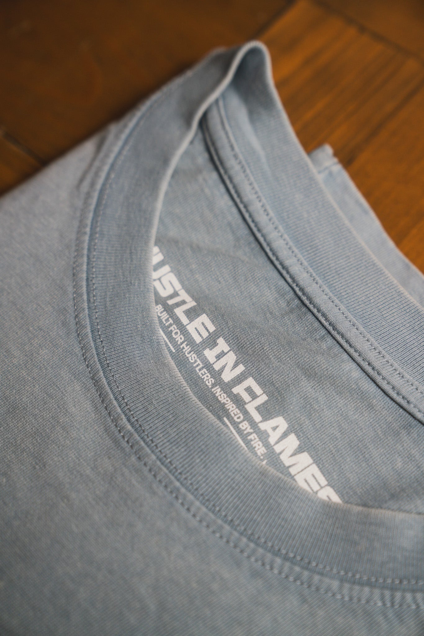 Oversize Blitz Stick Shirt Blau