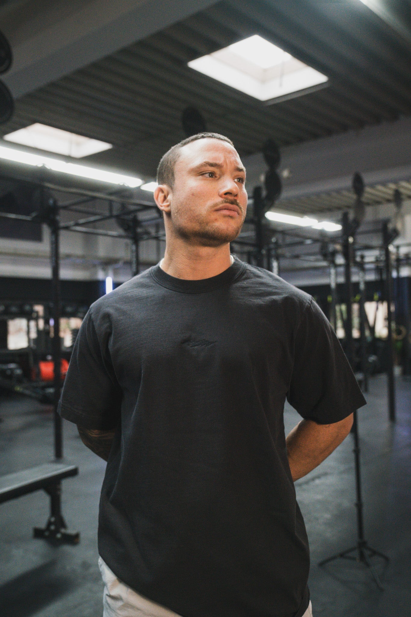 Oversize Blitz Stick Shirt Black