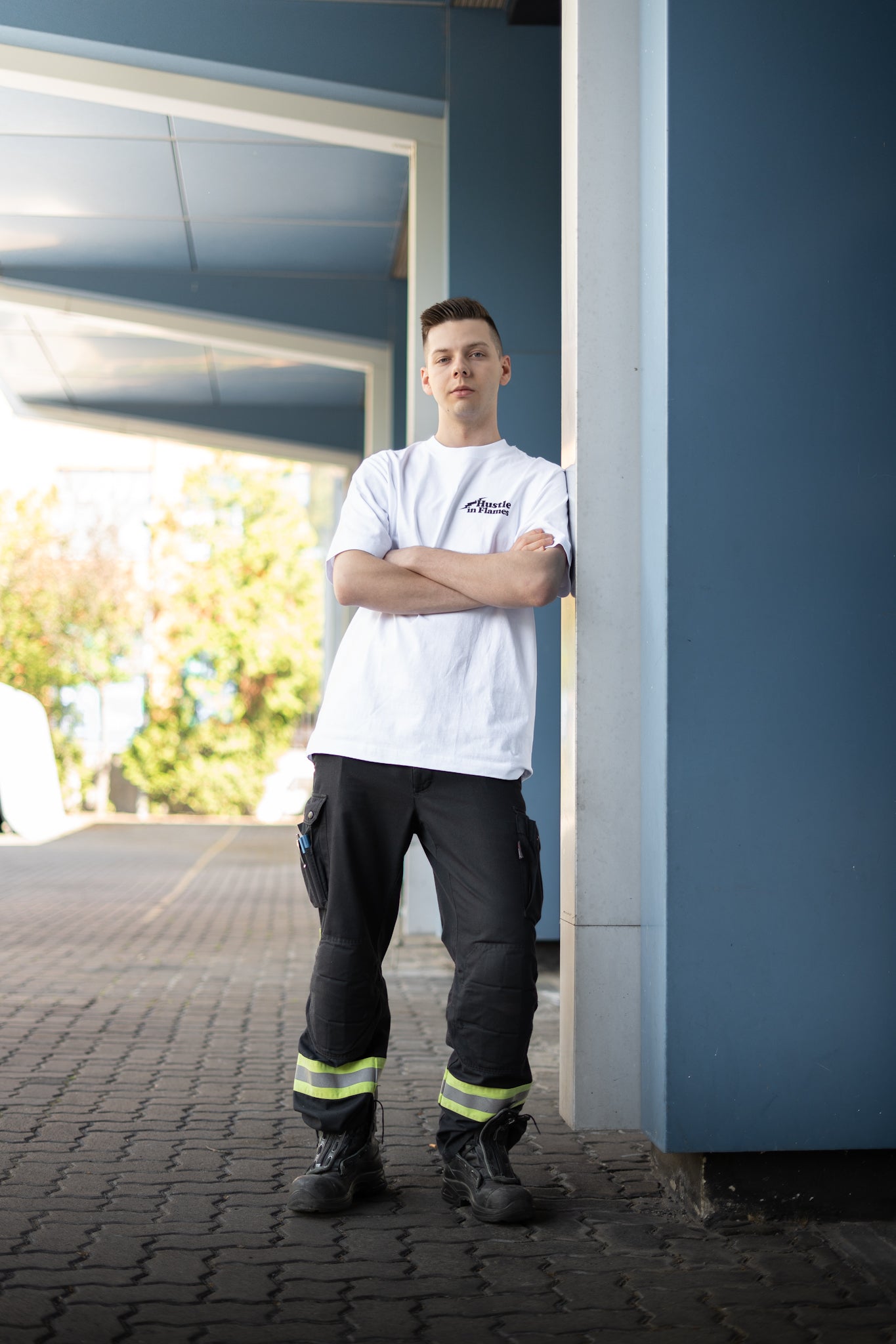 Hustle Blitz Shirt Weiß