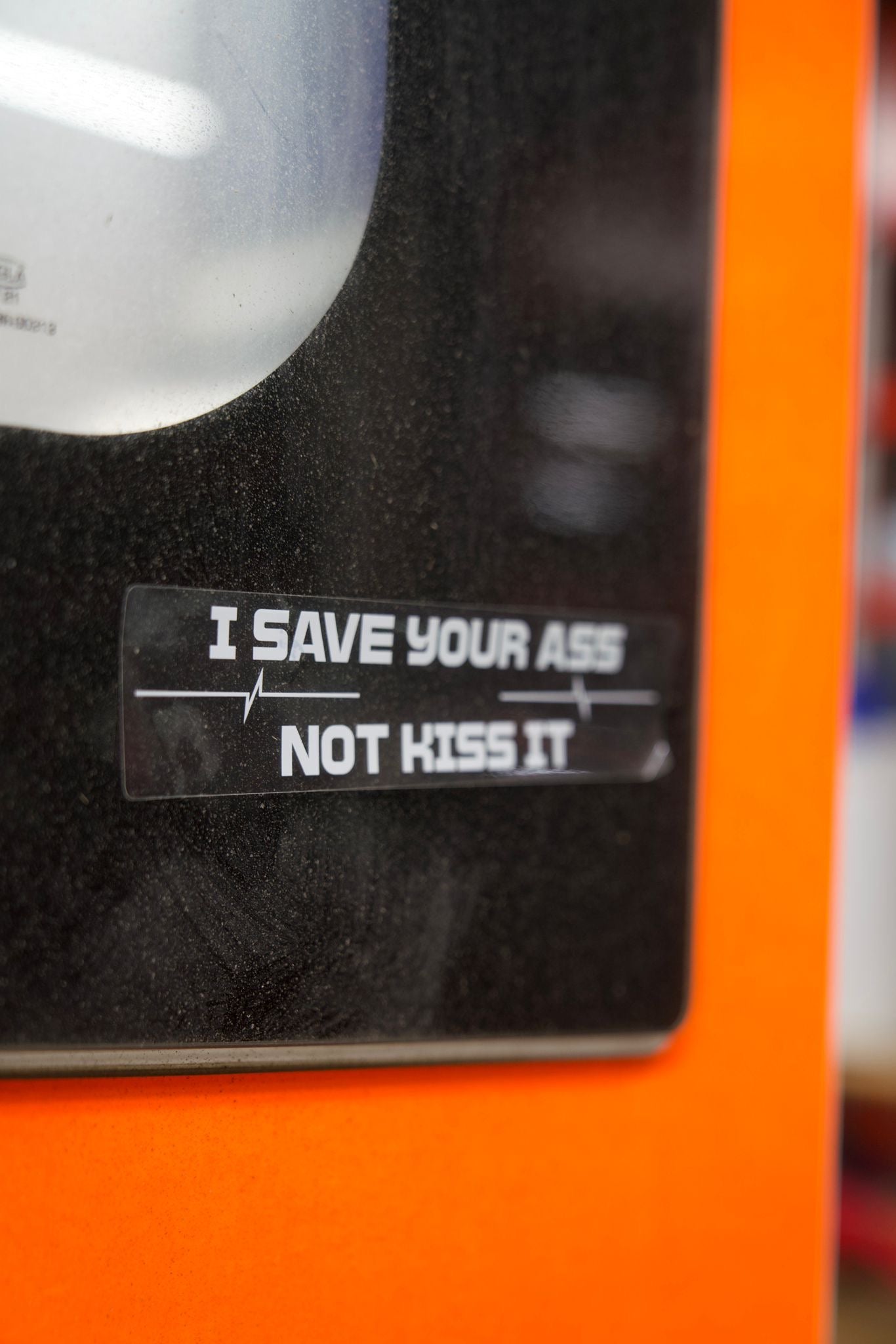 Save your Ass Sticker 2