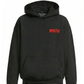 Auge Heavy Hoodie Schwarz