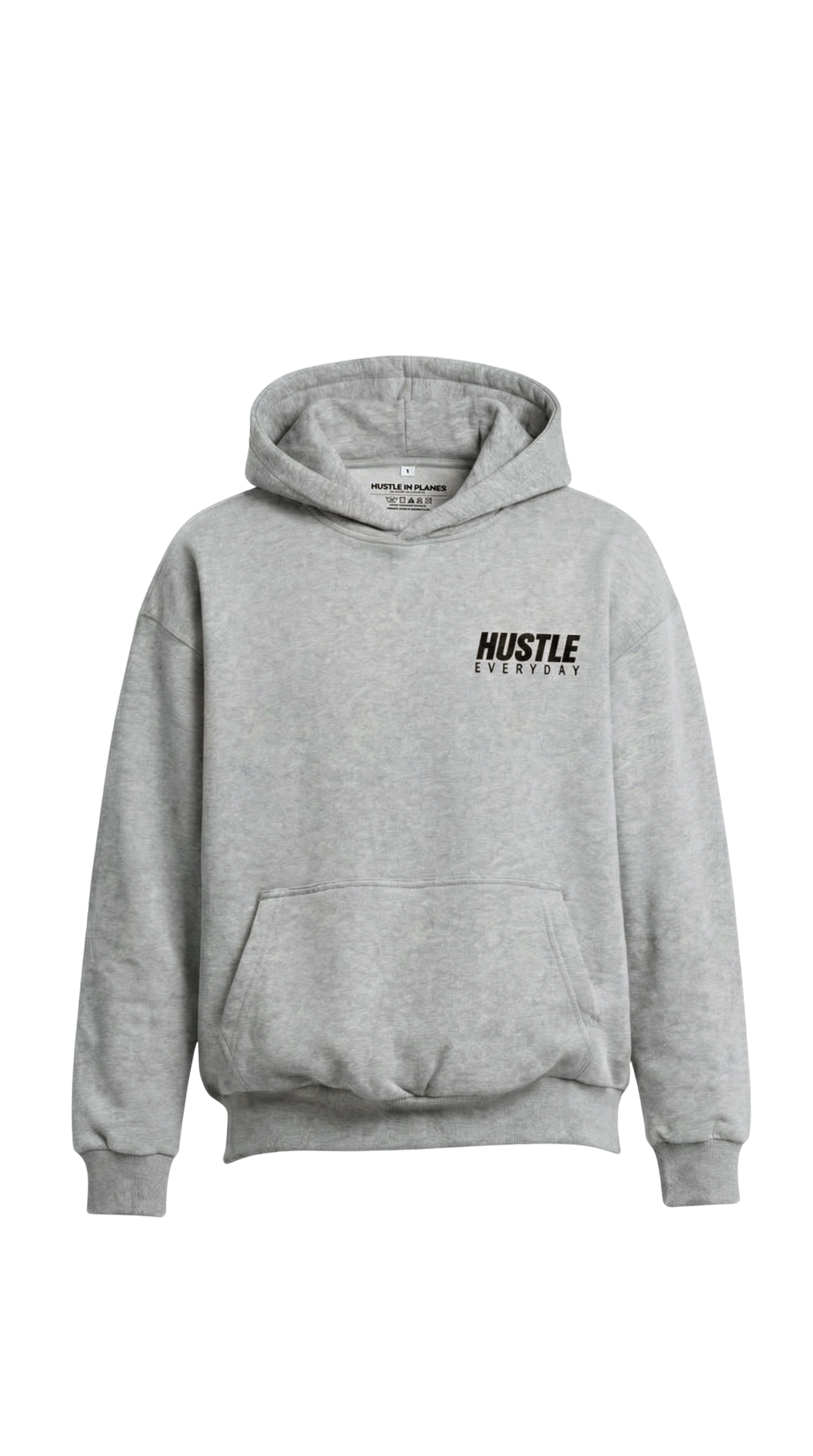 Auge Heavy Hoodie Grau