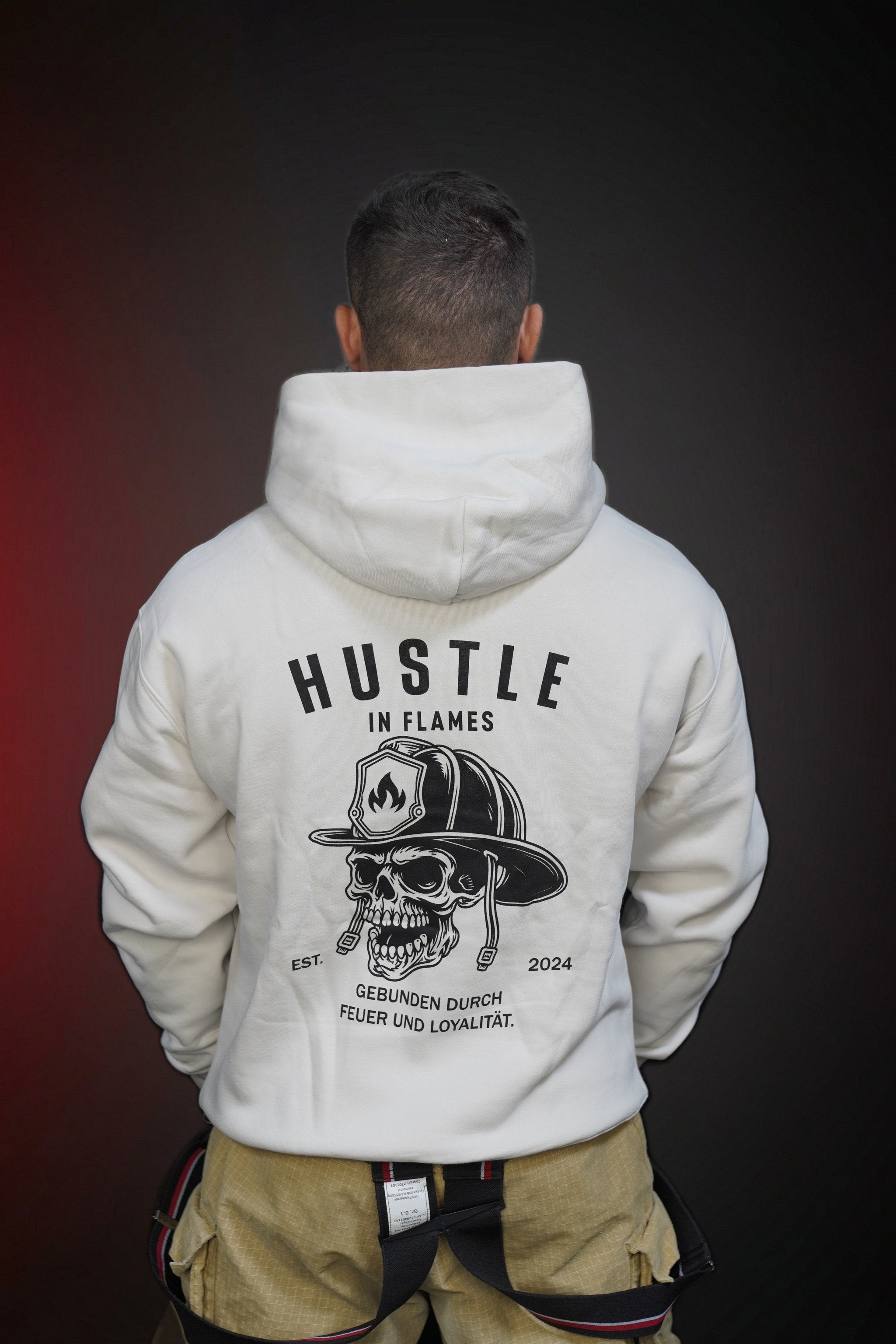 Relax Crew Hoodie Bone
