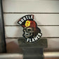 Hustle in Flames Sticker
