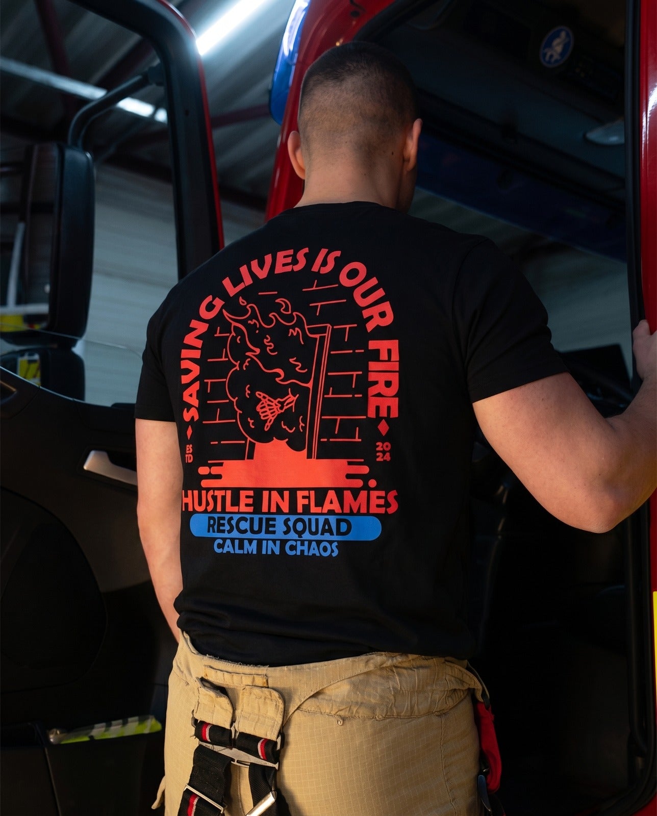 Saving Lives Shirt Black