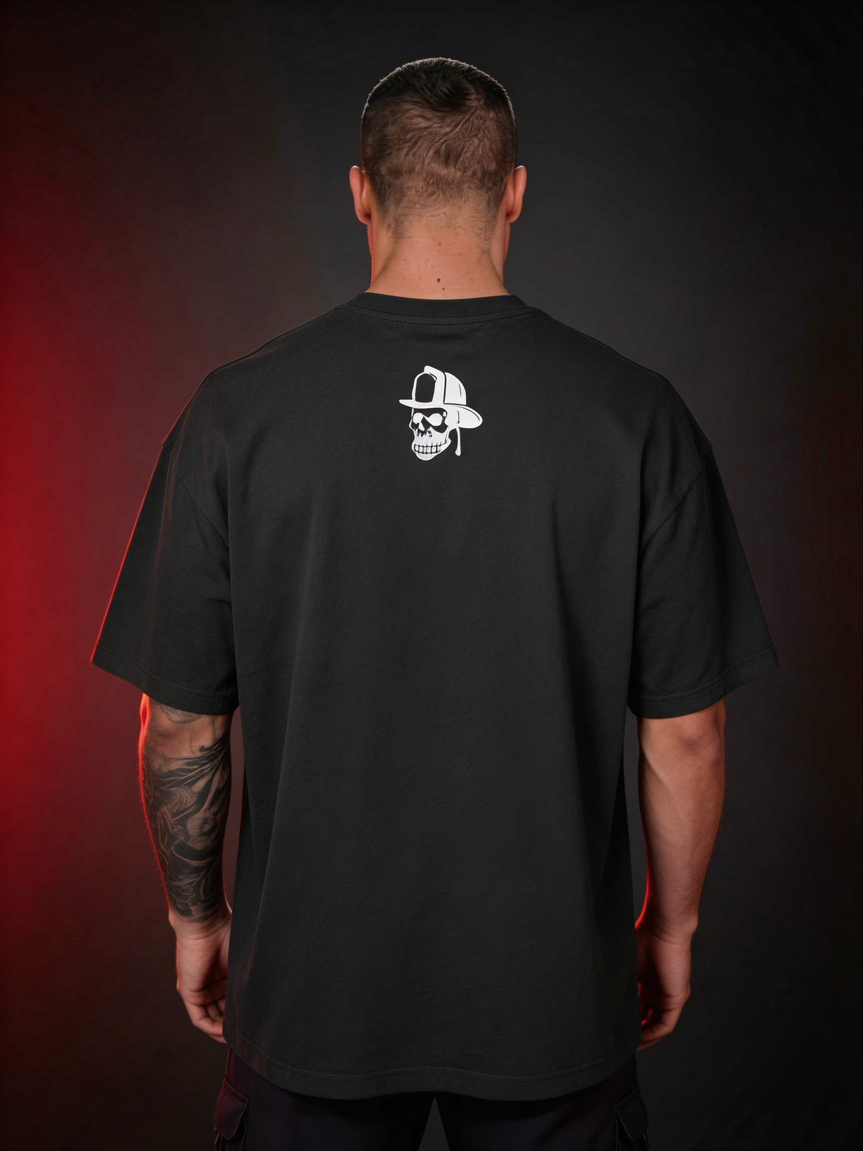 Oversize Blitz Stick Shirt Black