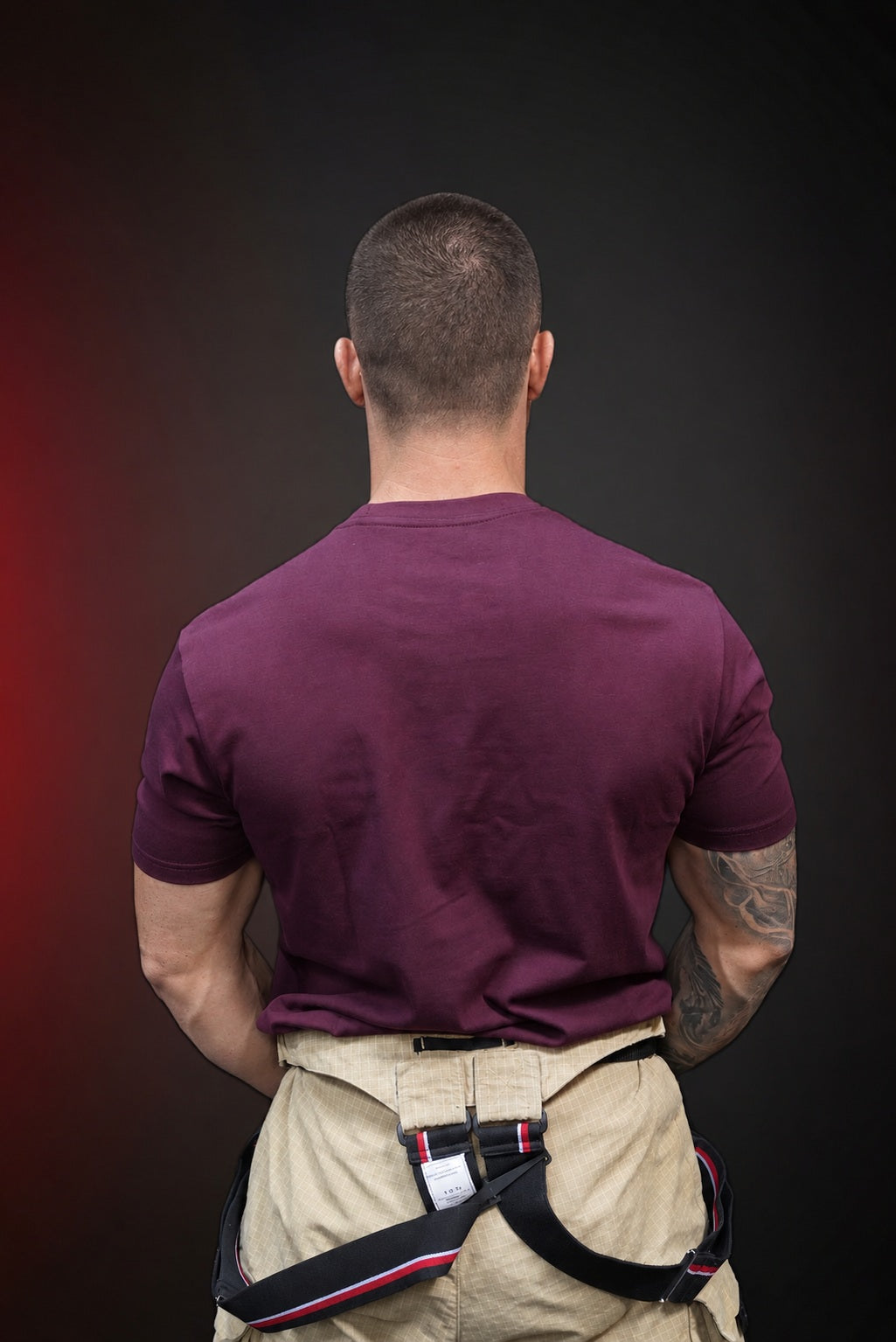 Heavy Stick Shirt Burgundy