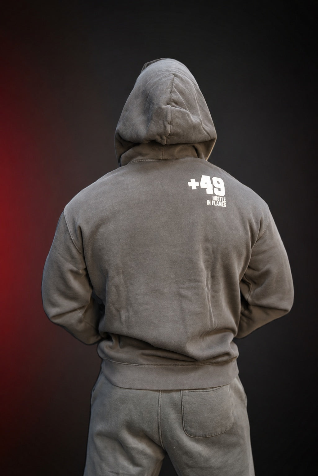Relax +49 Hoodie Vintage Black