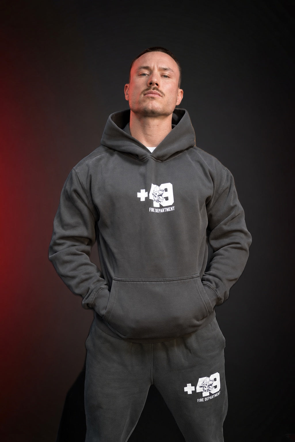 Relax +49 Hoodie Vintage Black
